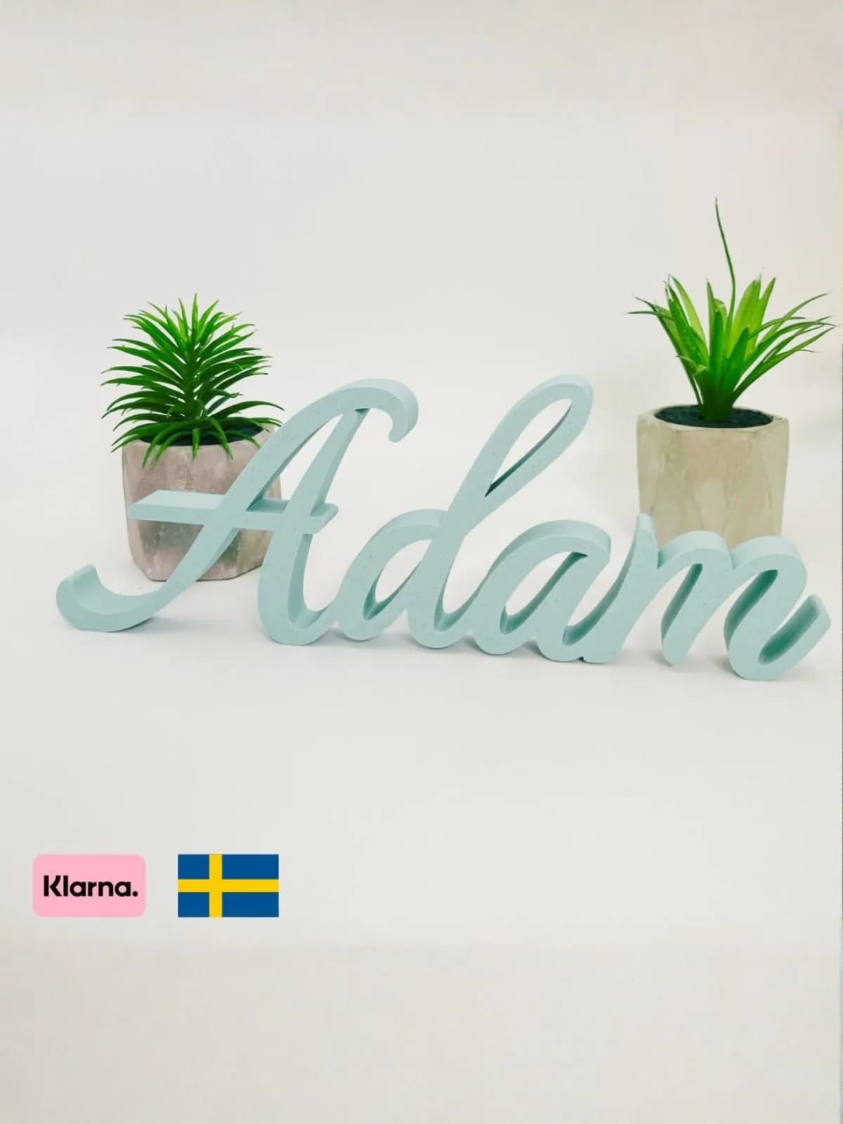 Personlig 3D Stående Namnskylt!