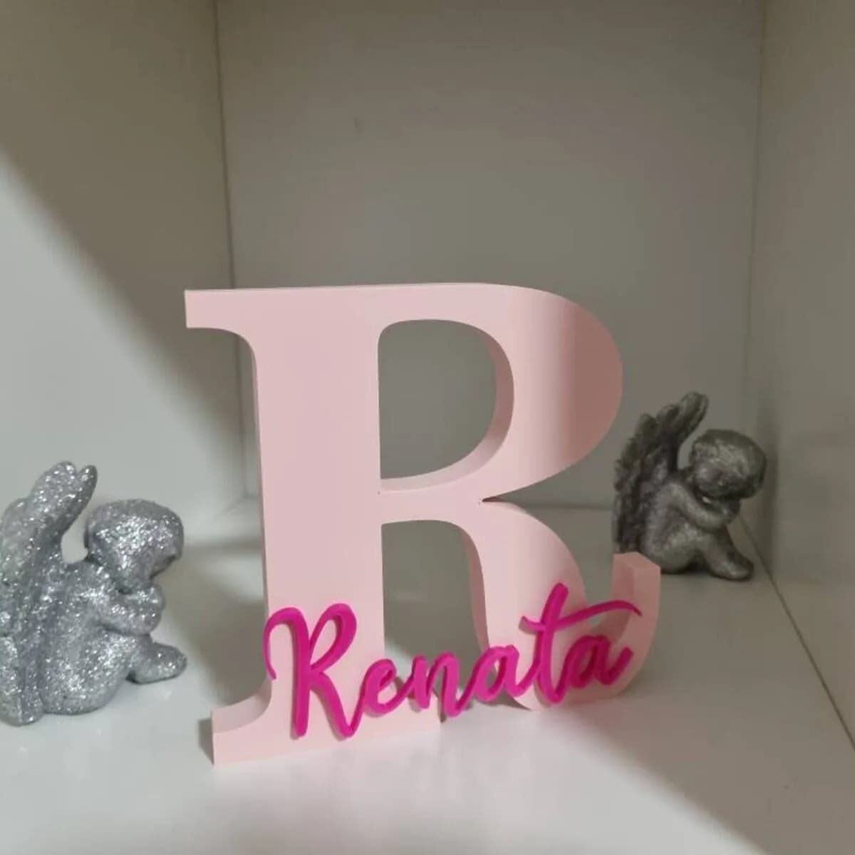 3D Bokstav med Namn – Personlig Dekoration
