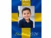Studentskylt med klassisk design