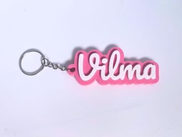 Personlig nyckelring med nam